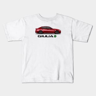 Alfa Romeo Giulia QV Kids T-Shirt